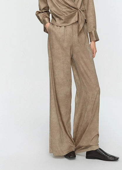 COMME MOI Lu Yan designer's new clothing irregular flat texture square-toe shoes - PHASE.