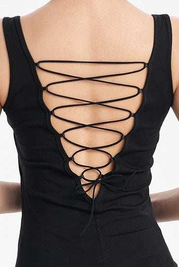TINY IN vest-style dress with ballerina-style sleeveless slim ties-PIPO
