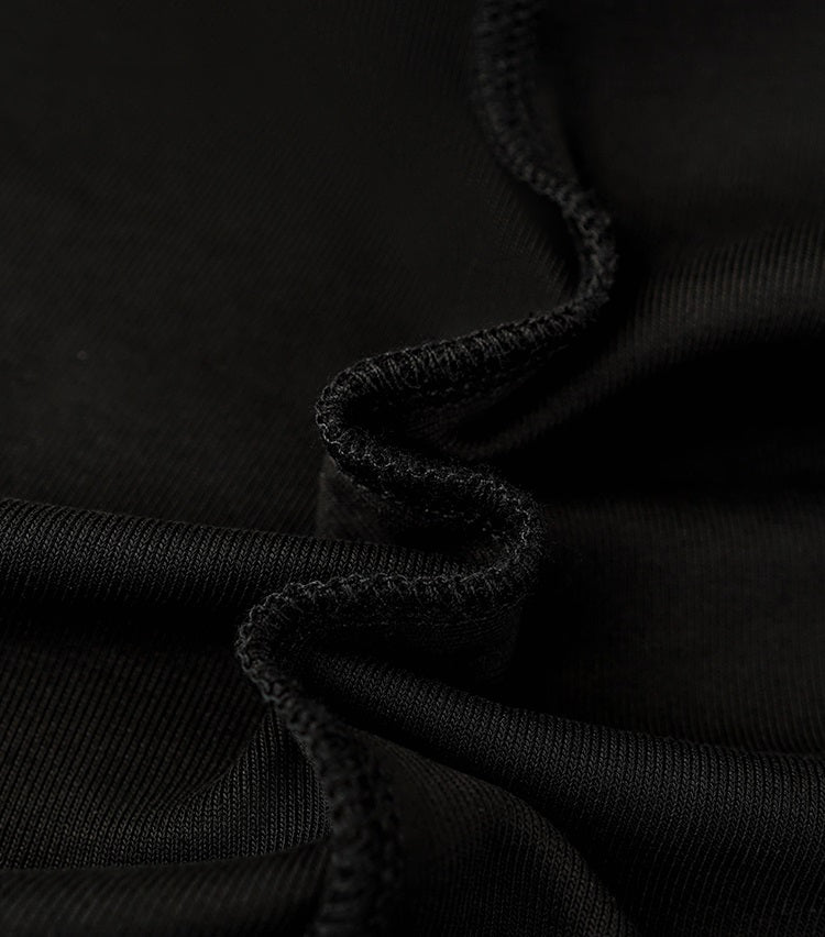 HECO Chinese Style Elegant Swing Neck Sleeveless Ginkgo Biloba Print T-Shirt - BOBA.