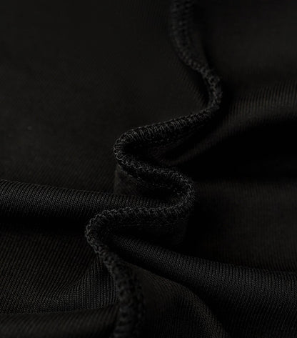 HECO Chinese Draped Summer Heavy Industry Ginkgo Biloba Print Slim Skirt - COLS.