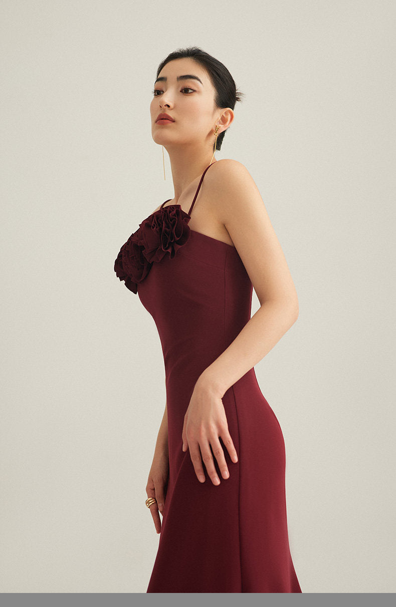 GOUDIN Toast bridal engagement party long evening dress-TONA.