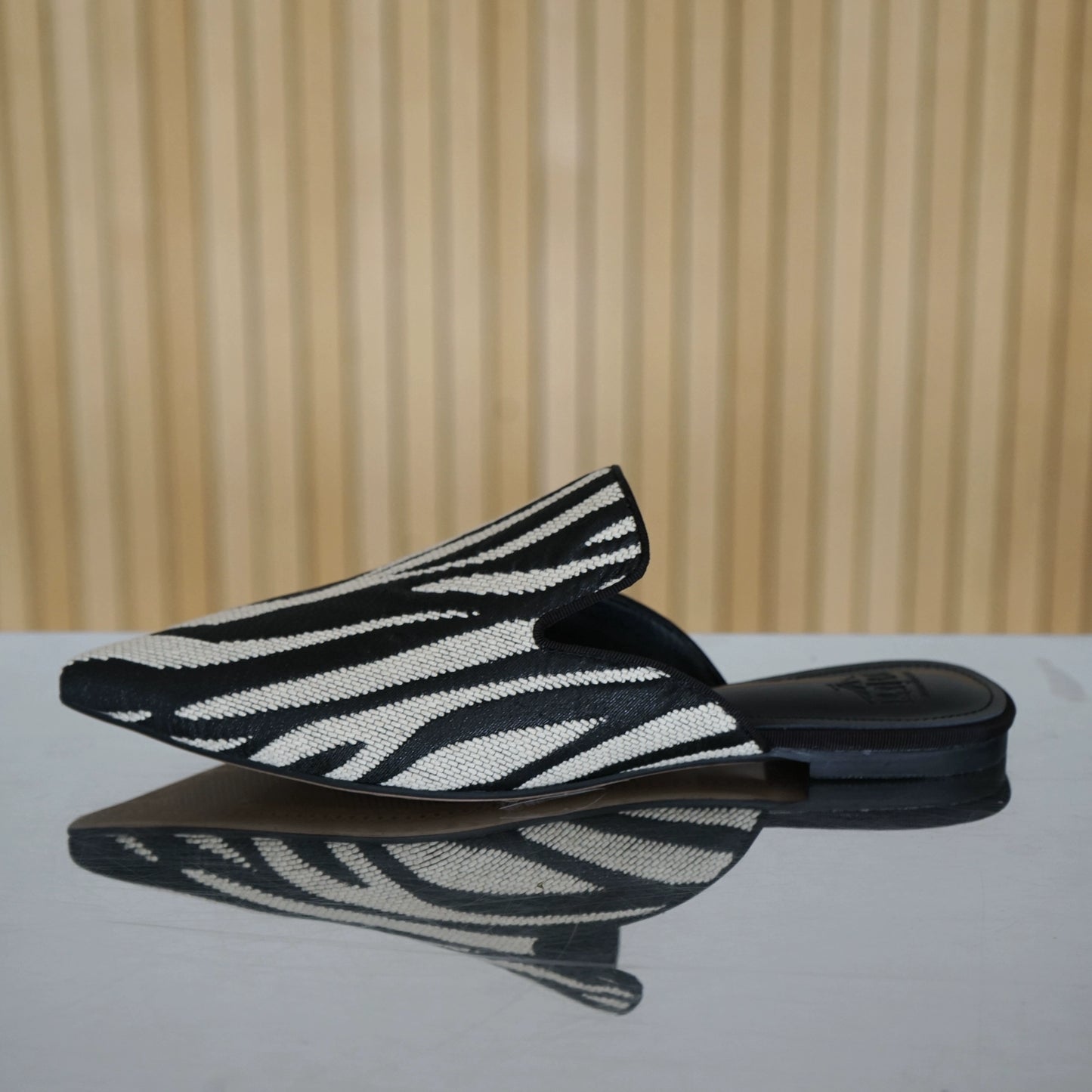 B-FEI female flat half slippers-LIVRE.