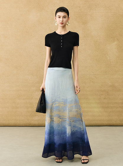 HECO Chinese Versatile Breathable Shoulder Short Sleeve T-Shirt - CEAS.