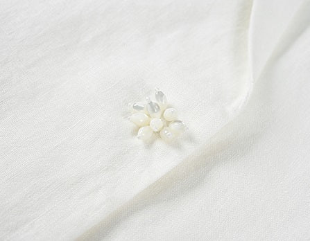 COMME MOI White Commuter Linen Notched Lapel Suit - MESSIAH.