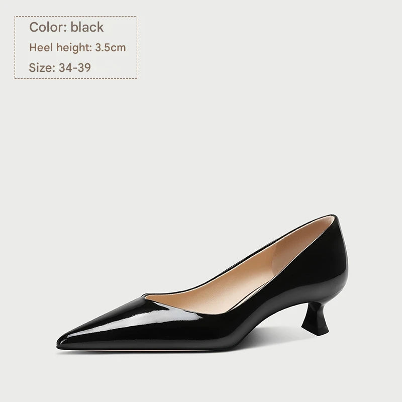 PJJUU classy high-end stiletto shoes - BLUE.