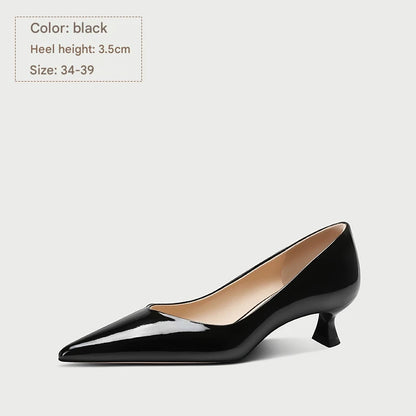 PJJUU classy high-end stiletto shoes - BLUE.