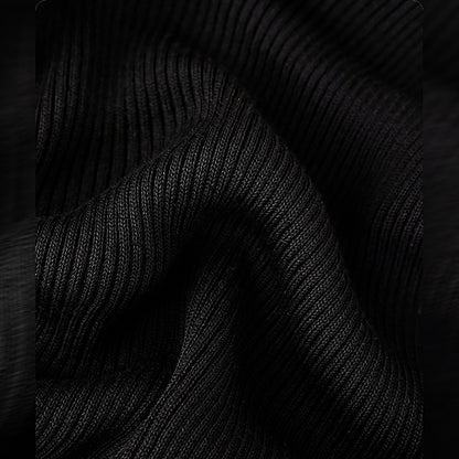 HECO Chinese comfortable neck sleeveless knitted T-shirt - QUEEN.