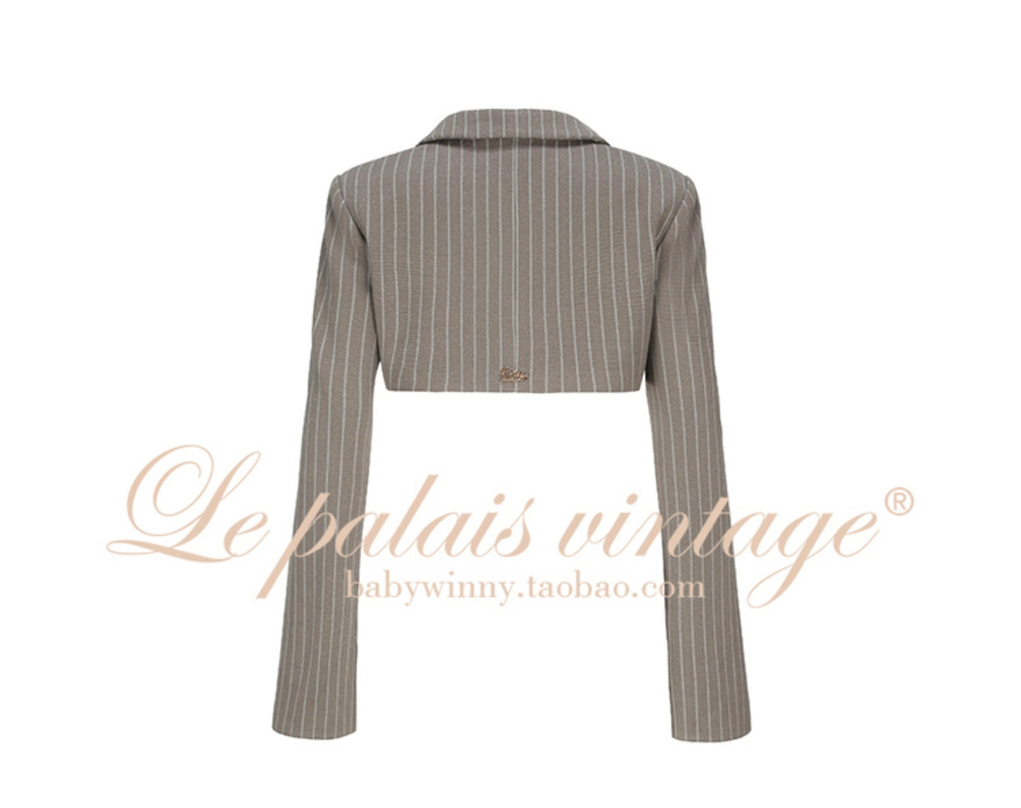 Le palais vintage style slim short jacket and hip skirt- MAY