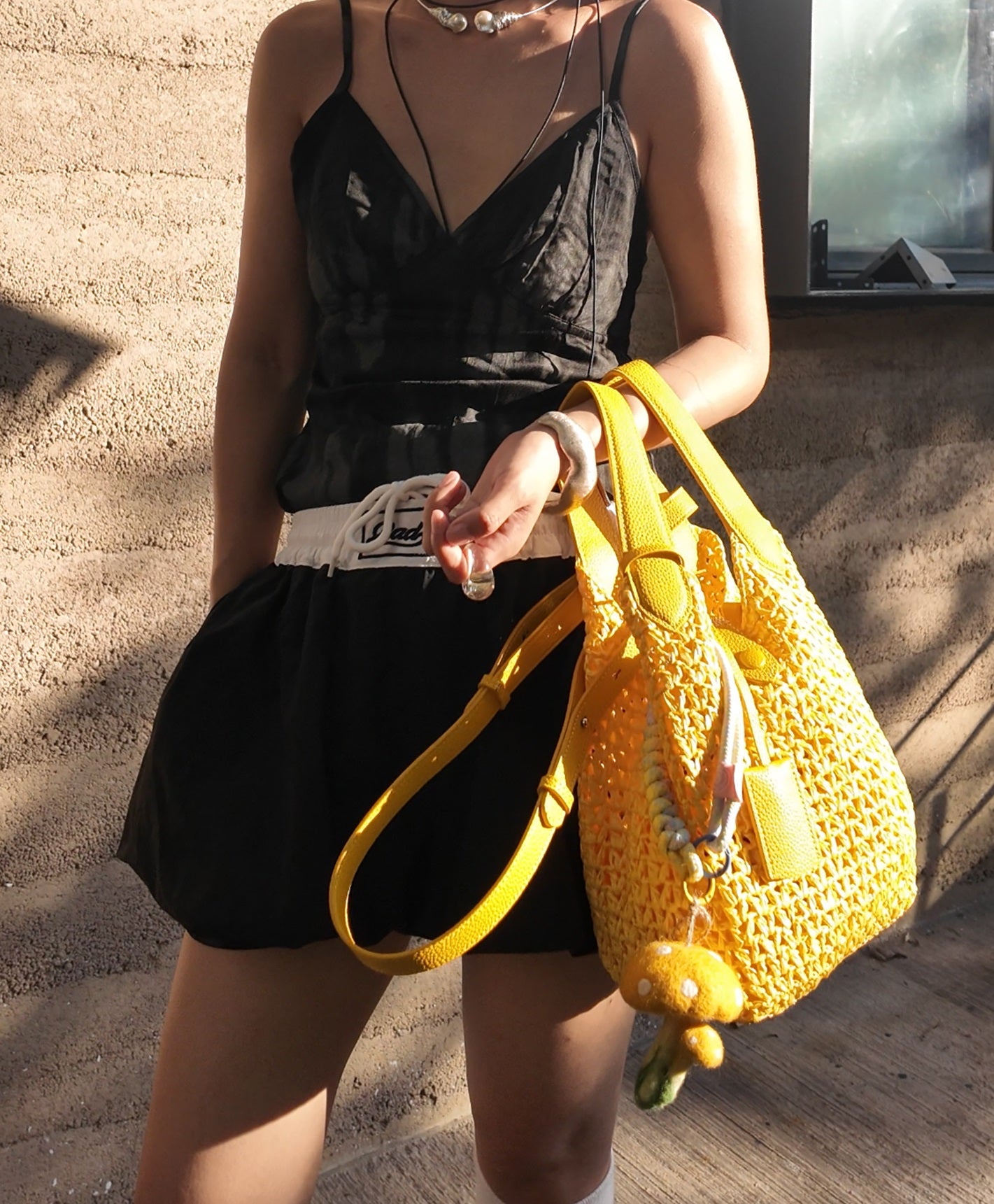 IUBALLET hand-woven vegetable basket bag - AGENDA.