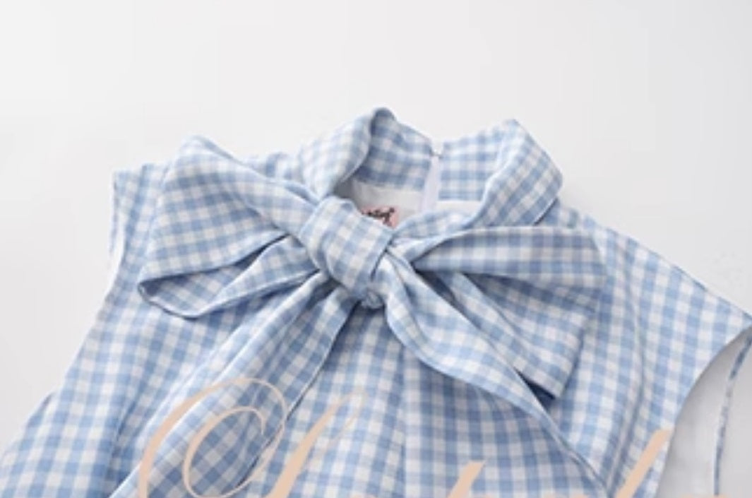 Le Palais Vintage Hepburn style elegant plaid slim fit large skirt dress-HANKS