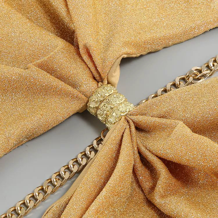 DOLLY High End Nude Swing Neck Sleeveless Waist Baring Irregular Hem Cocktail-LYLA