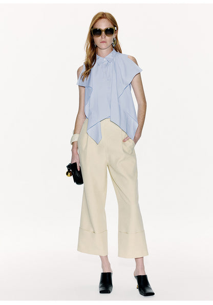 ATELIER MISS LUThree-dimensional Sleeveless Shirt - CHANNEL.