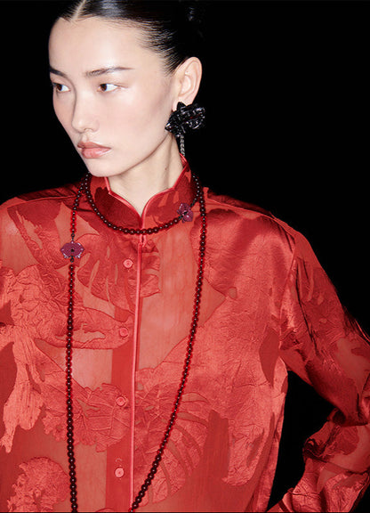 M essential Mackay designer Flower Pot Neck Straight pant top suit - bear.