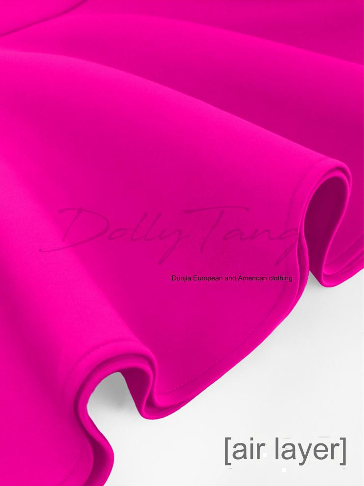 DOLLY Elegant Pink Big Bow Tube Top Off Shoulder Ruffled Fish Tail Dress-ZAYNAB