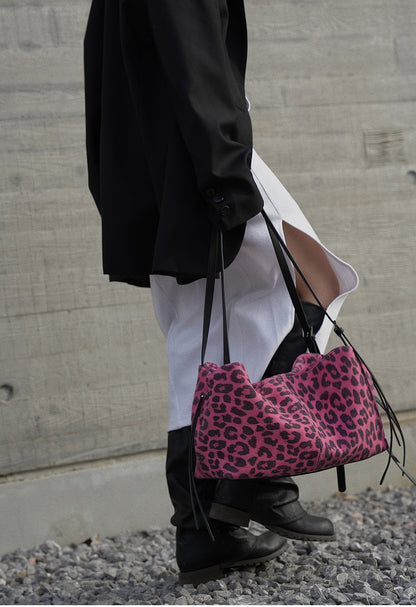 IUBALLET Leopard Print Tote Bag  - LOVE.