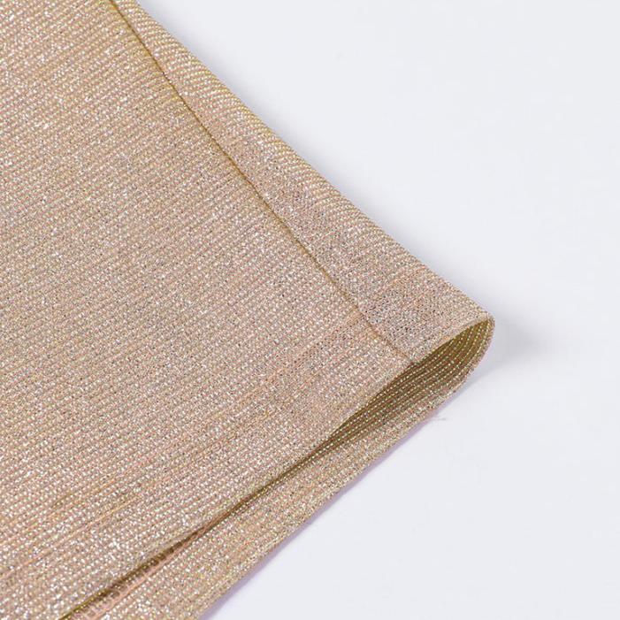 DOLLY Elegant Sleeveless Purple Thin Strap Suspender Sequin Dinner Dress-YESENIA