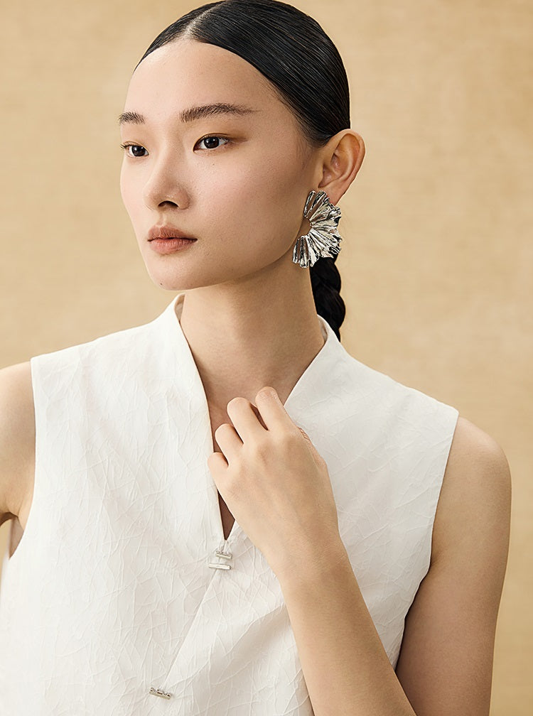 HECO Chinese Style Shoulder Sleeveless Top - GRACE.