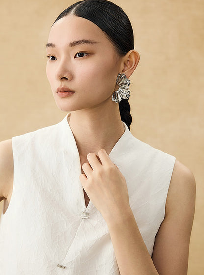 HECO Chinese Style Shoulder Sleeveless Top - GRACE.