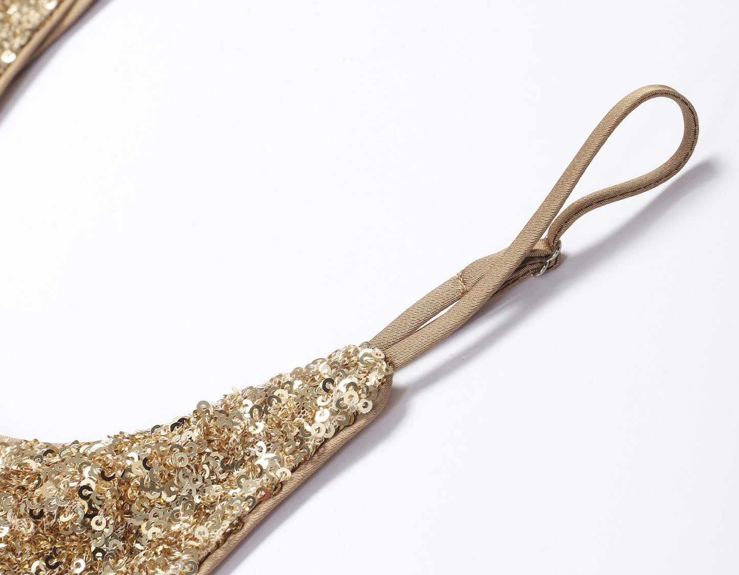 WANGXO | Sequin Knit Pure Hand-Pressed Seams Camisole -LINA.