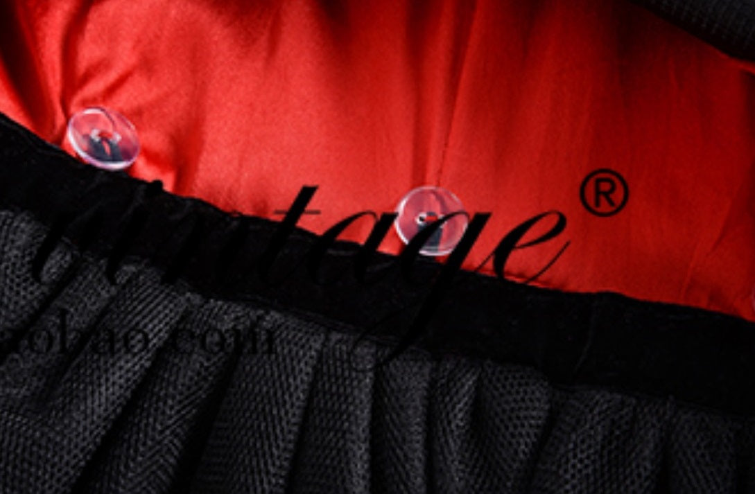 Le Palais Vintage Lace Dark Pattern Waist Slim Cropped Jacket-AMAN