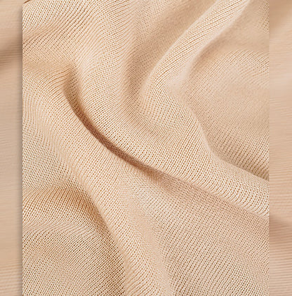 HECO Chinese style slightly transparent round neck knitted short sleeve T-shirt -BING.