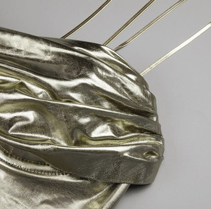 DOLLY Elegant Retro Backless Sleeveless One Shoulder Long Dress-MILA  (V)