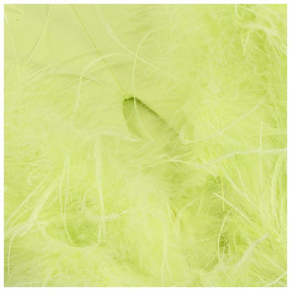 DOLLY High End Slant Collar Sleeveless Slim Fit Halter Feather Banquet Dress-ELLEN