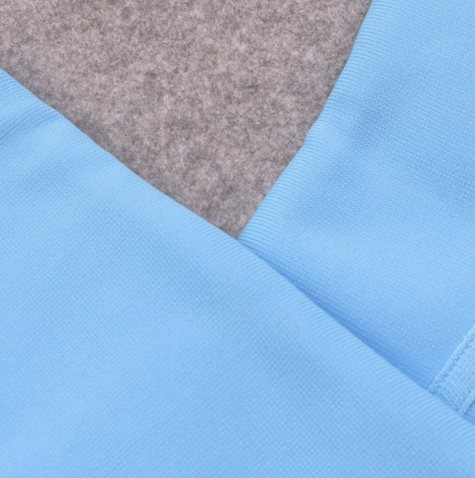 DOLLY Elegant Blue Deep V-Neck Sleeveless Knitted Body Hug Party Dress-KAREN