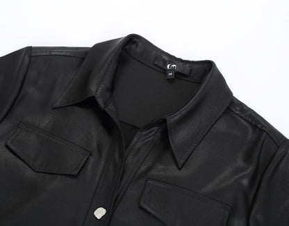 COMME MOI Lu Yan designer women's hunting straight side slit maxi skirt dress - LAYLA.