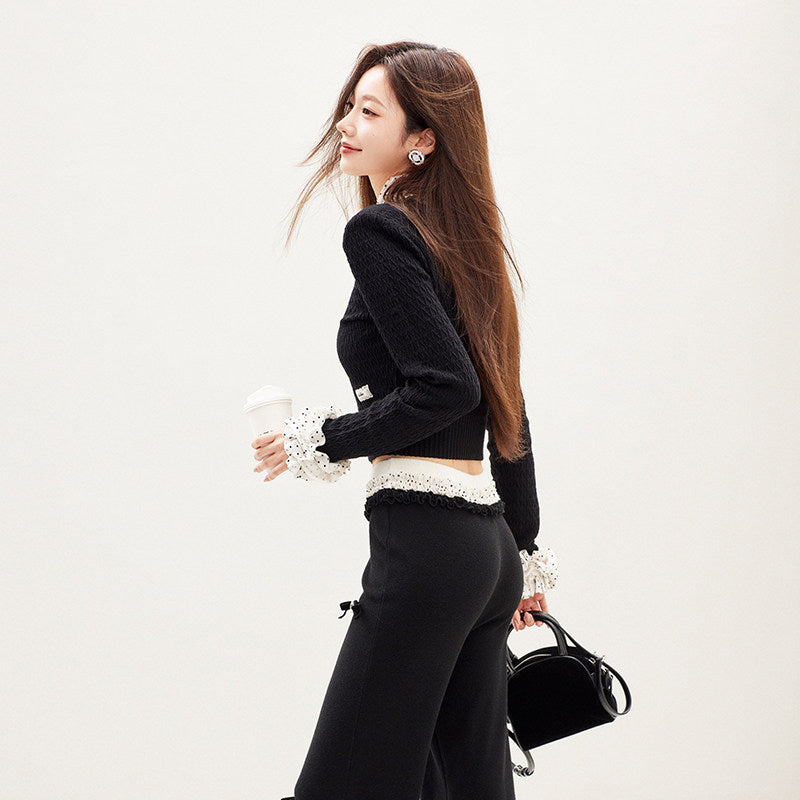 FAME long sleeve knitted sweater - OLIVER