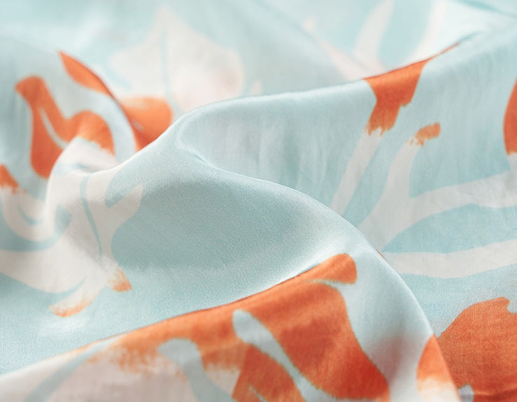 COMME MOI Lv Yan designer summer women's fashion casual print double-breasted suit - EMMA.