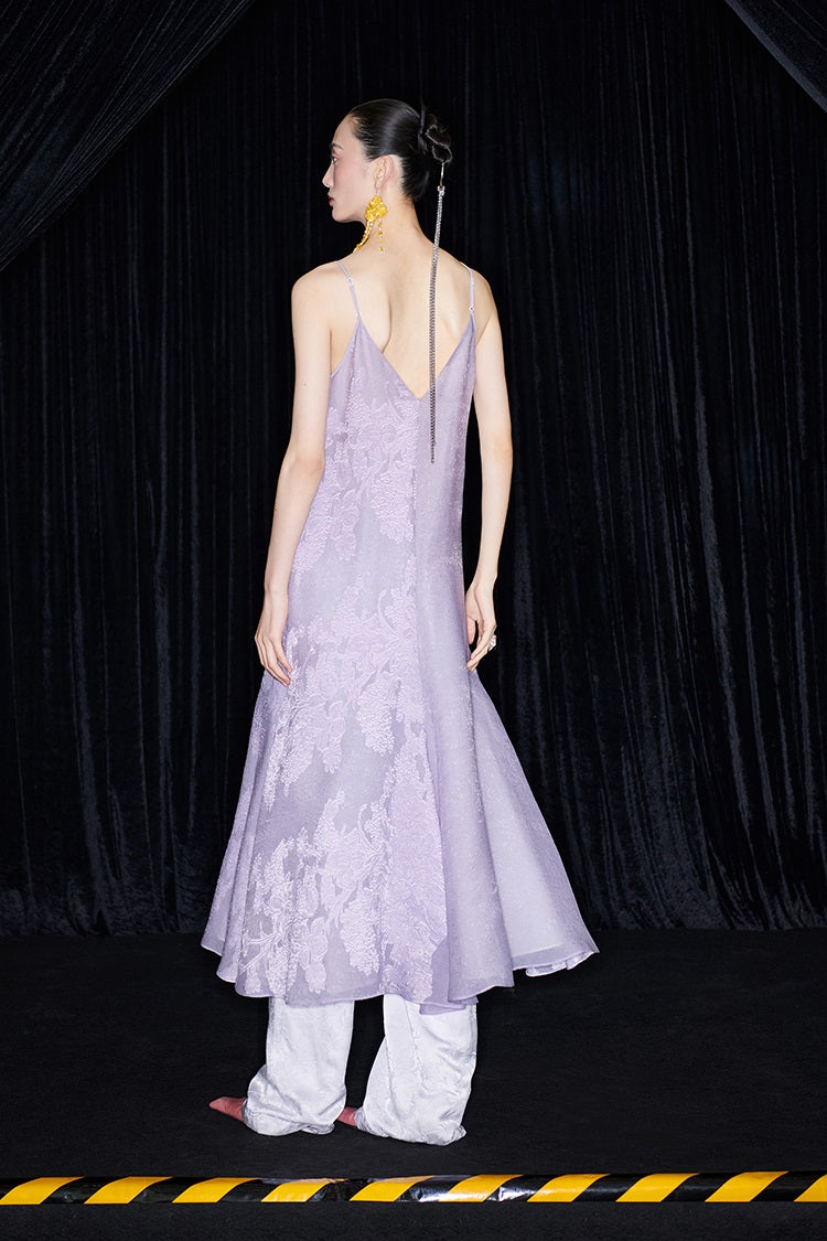 M essential Mackay designer taro jacquard silhouette placket shirt - JESSY.