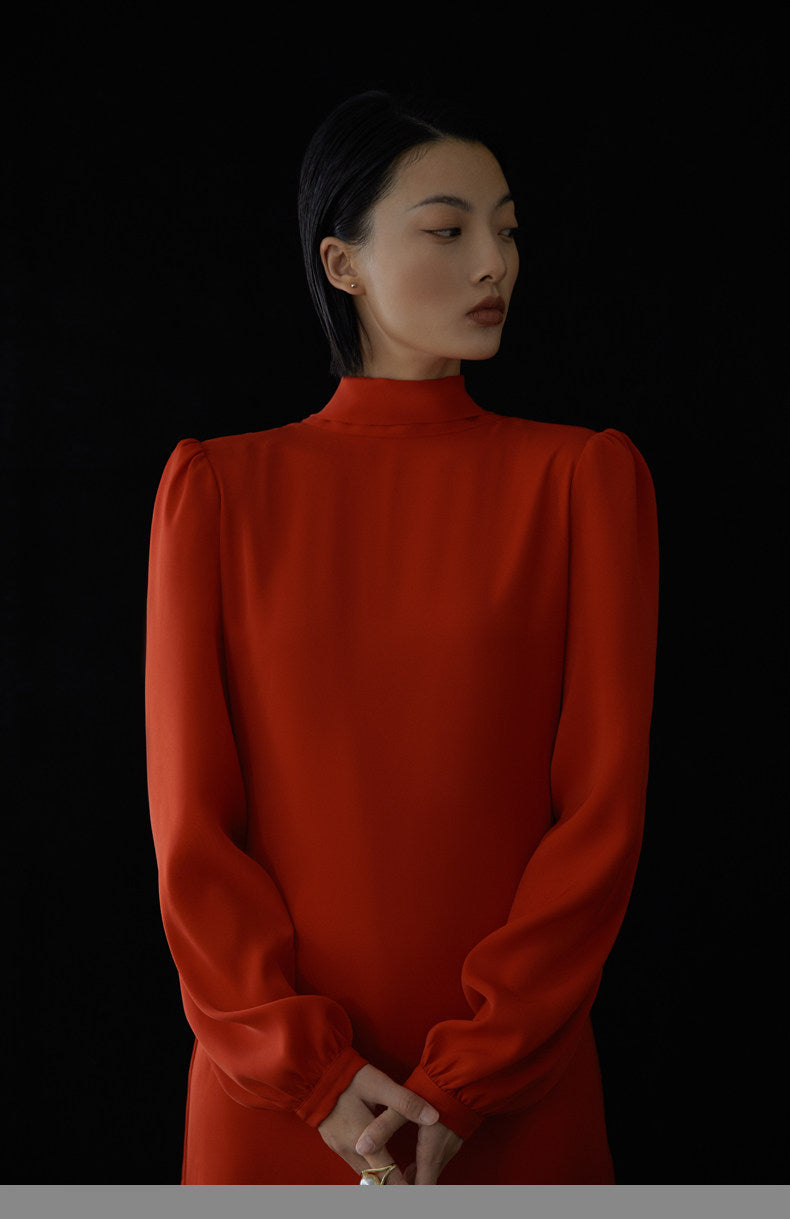 GOUDIN high-quality texture light elegant evening dress-MIC.