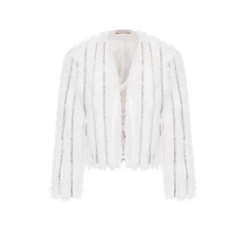 Wardrobes by Chen Luxury Strapless Embroidered Crystal Flower Evening bridal Dress-Florence