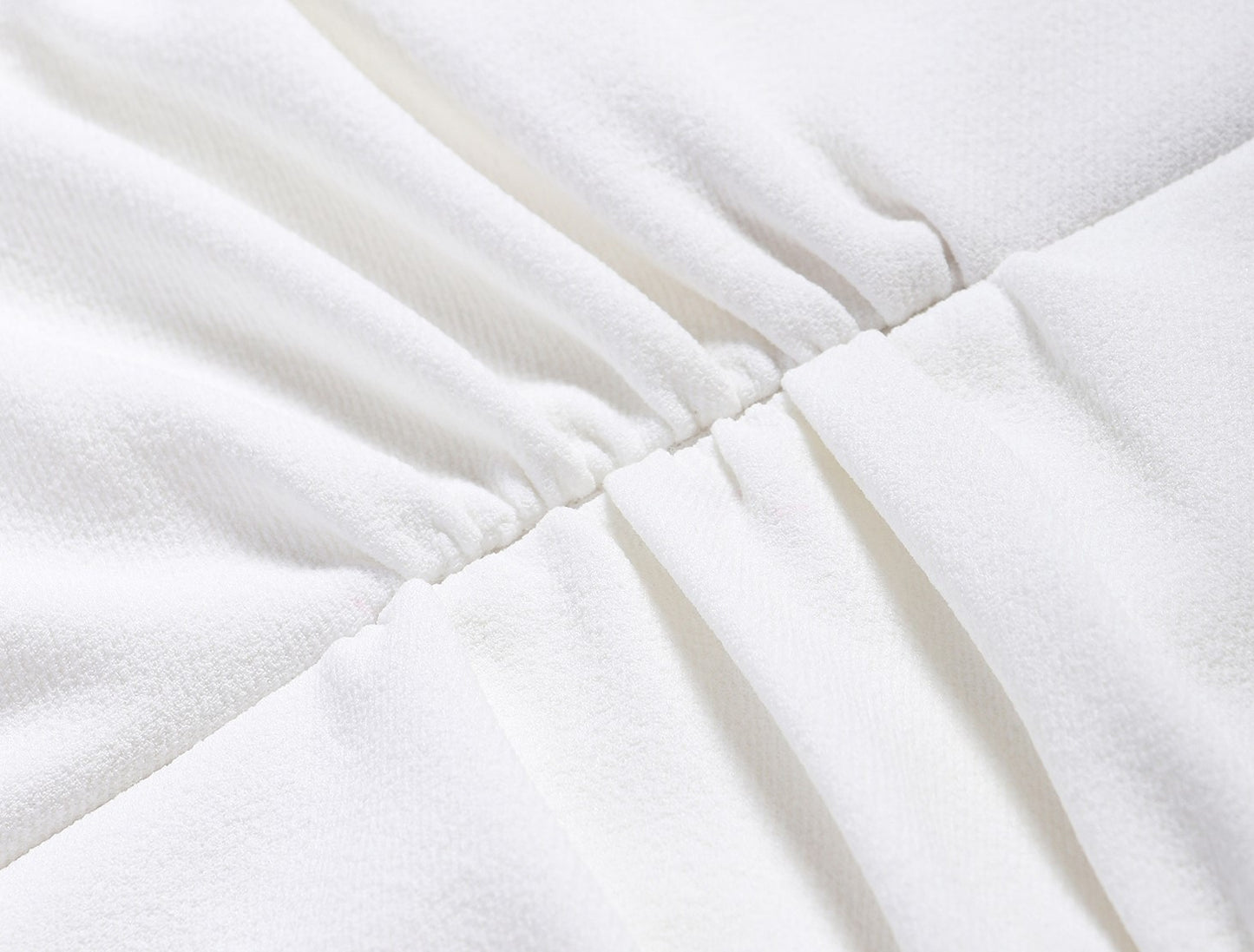 WANGXO | Boat Neck Cinched Waist & Flowing Umbrella Hem Dress  MARCELINE.