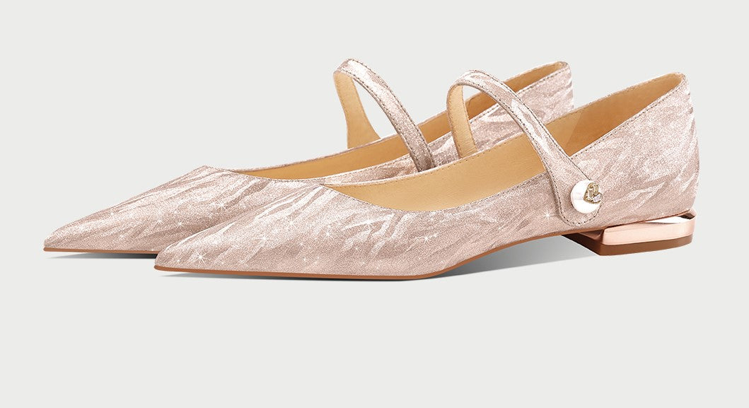 PJJUU Xiuhe dual-purpose low pointed flat shoes - SLIGHT.