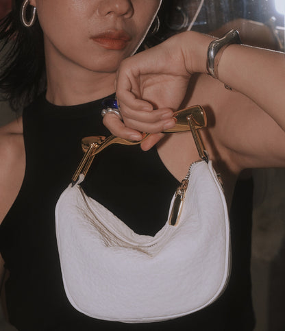 IUBALLET Quantum Gravity Metal Tote Futuristic Crossbody Bag - GUILT.