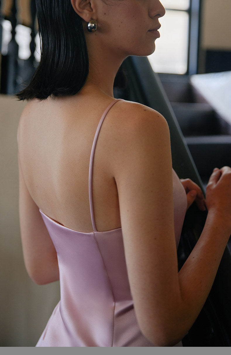GOUDIN suspenders long high-end light luxury evening dresses -GIN.