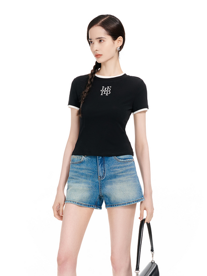 YES BY YESIR | Double-Sided Ribbed Fabric top - THALENA.