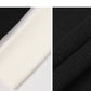 Fall  autumn turtleneck black white colorblock knit dress - Simma