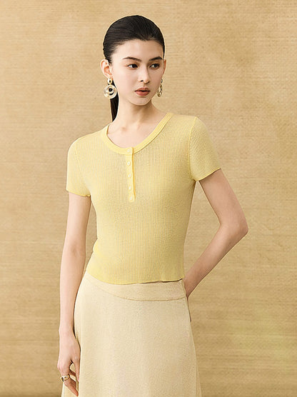 HECO Chinese Versatile Breathable Shoulder Short Sleeve T-Shirt - CEAS.