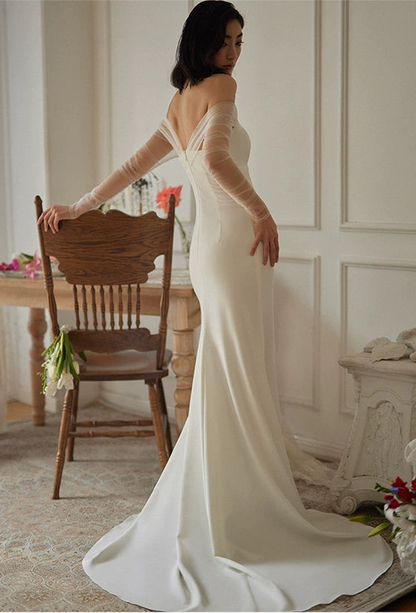 GOUDIN long-sleeved gown clothing-REMI.