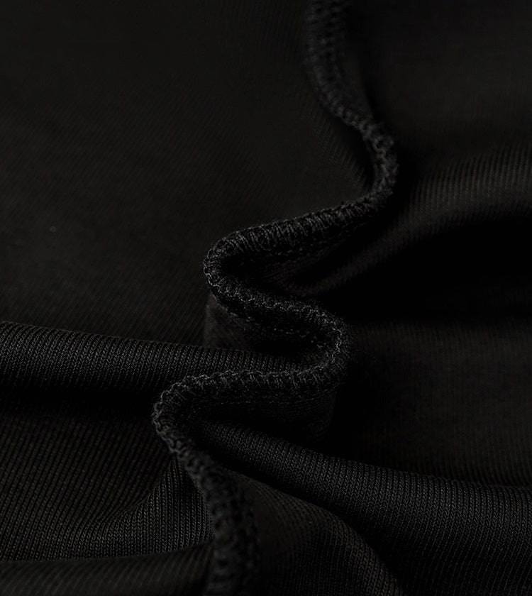 HECO Chinese draped skirt summer fashion ginkgo print skirt set - AFLORAL.