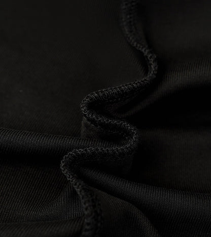 HECO Chinese draped skirt summer fashion ginkgo print skirt set - AFLORAL.