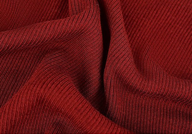 HECO Chinese style U-neck nail bead shoulder wrap small fly sleeve top - ROSE.