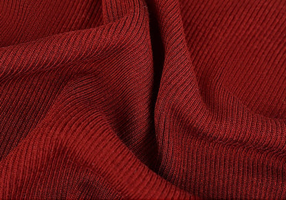 HECO Chinese style U-neck nail bead shoulder wrap small fly sleeve top - ROSE.