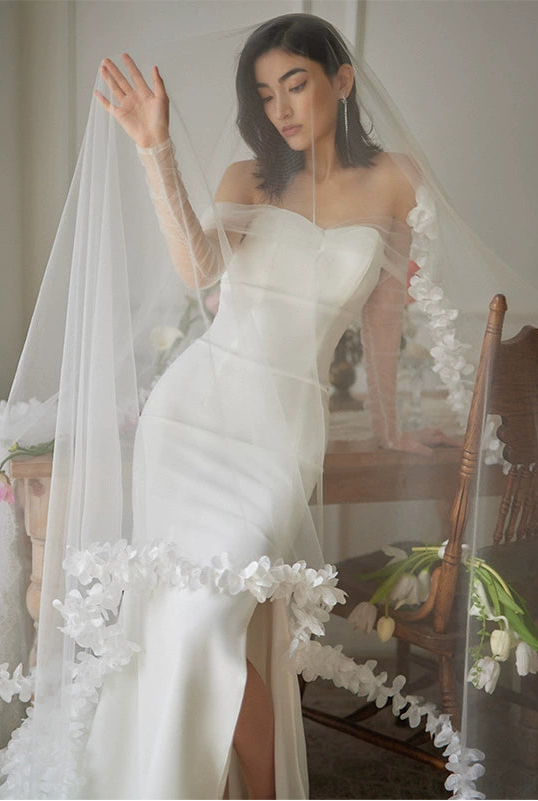 GOUDIN long-sleeved gown clothing-REMI.