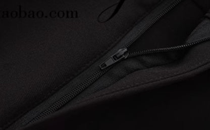 Le Palais Vintage  slim wide-leg high-waisted trousers-EMA