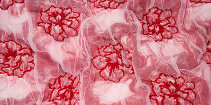 HECO embroidery mesh cardigan long sleeve jacket women - man.