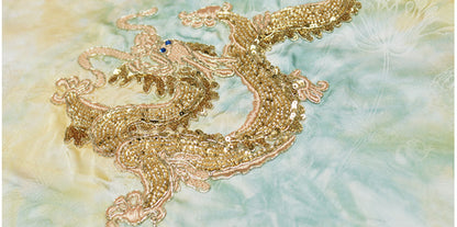 HECO silk tie-dye jacquard vest camisole top women - grat.